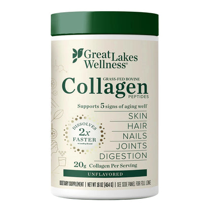Great Lakes Wellness Collagen Peptides (Hidrolizuotas kolagenas)