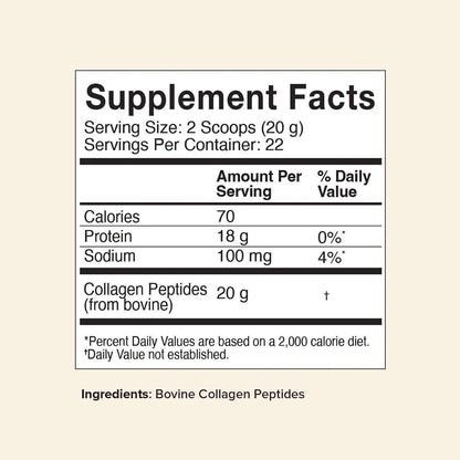 Great Lakes Wellness Collagen Peptides (Hidrolizuotas kolagenas)