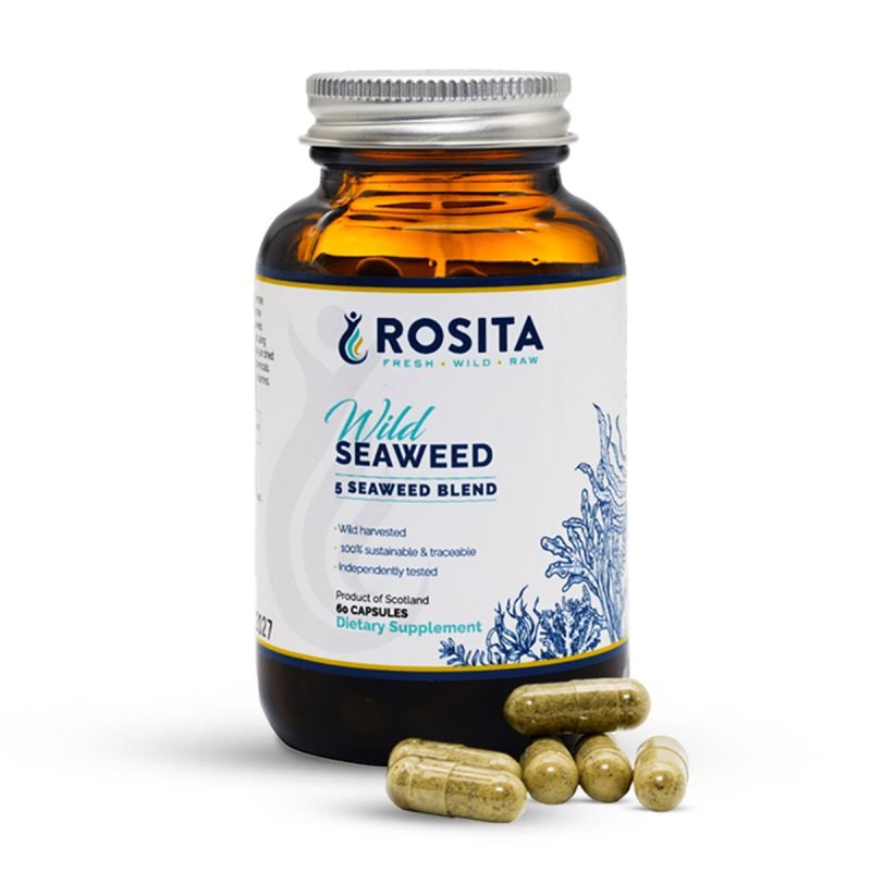 Rosita Seaweed - penkių jūros dumblių kapsulės